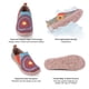 thumbnail image 5 of Slip On Flats Zapatos Casuales Mocasines Pintados Con Arte para Mujer Uso Diario, 5 of 9