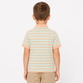 thumbnail image 3 of Kids' Classic Polo Shirt Striped Short Sleeve Youth Collared Top Weekend Polo Shirt, 3 of 3