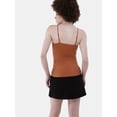 thumbnail image 3 of No Boundaries Shelf Bra Cami Top, Women's and Women's Plus, 3 of 4