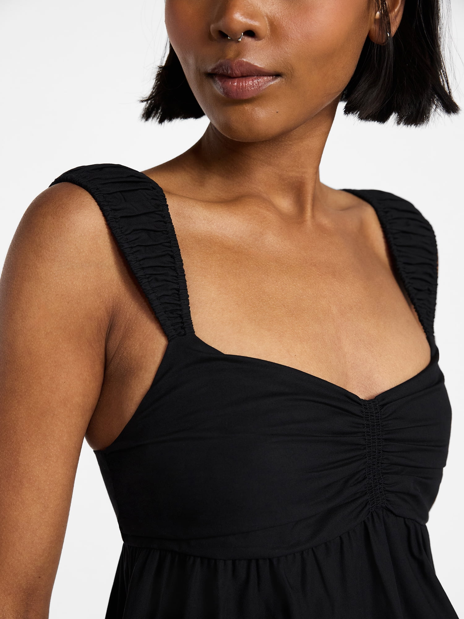 No Boundaries Poplin Dress, Women's XXS-XXL