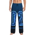 thumbnail image 2 of Lsque 2025 Happy New Year 5 Print Men's Pajama Pants, Lounge Pant - Comfortable Home Wear,Elastic Waistband, Stylish Design-XX-Large, 2 of 9