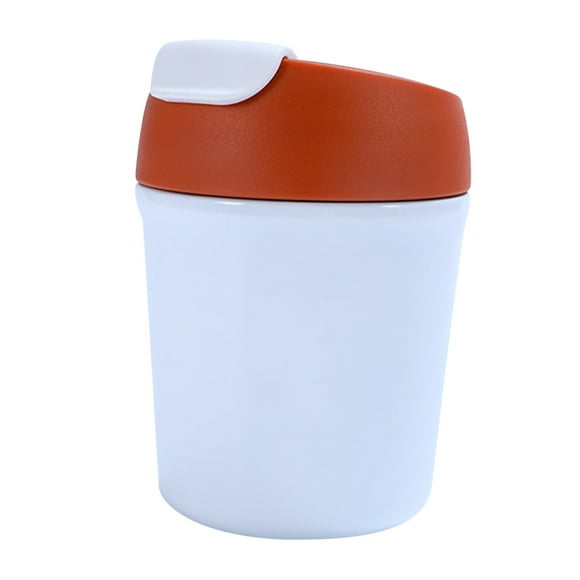 Dienrx Red Green Mini 304 Stainless Steel Vacuum Coffee Cup - Double-Wall Insulation | Compact Portable, Easy-To-Carry for Commute, Travel, Coffee Lovers, Outdoor Enthusiasts, Daily Use