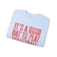 thumbnail image 3 of Volleyball Sweatshirt Gifts Crew Neck Shirt Long Sleeve Unisex, 3 of 7