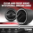 thumbnail image 3 of Tweeter de audio para coche DS18 ZXI-T1, 1.7 pulgadas, Pei Dome, 100 W, 4 ohmios, 3 of 9