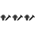 thumbnail image 1 of 150Pcs 6mm Plastic Push Type Bumper Pin Clips, 1 of 6