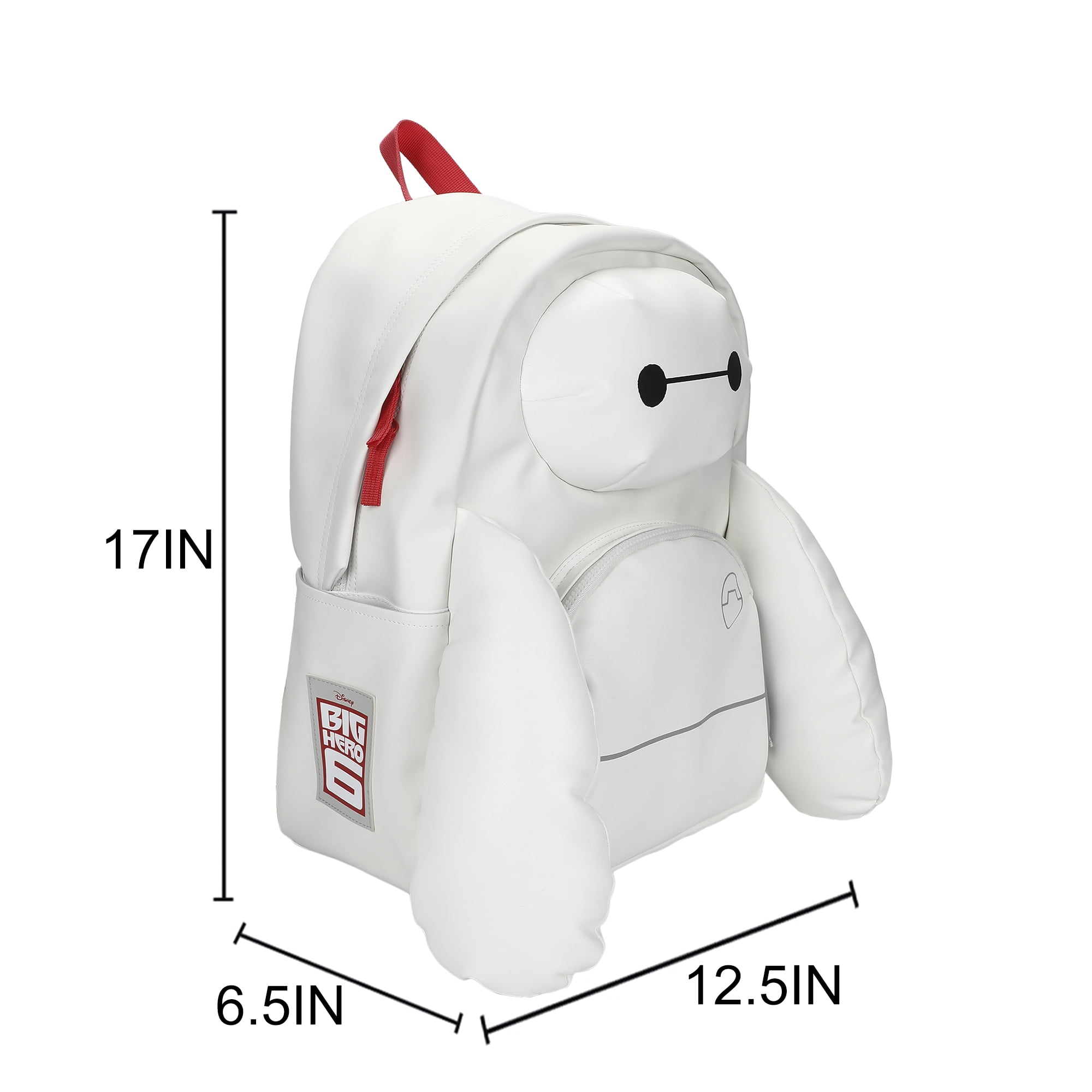 Big Hero 6 Baymax White 17" Adult Novelty Character Backpack