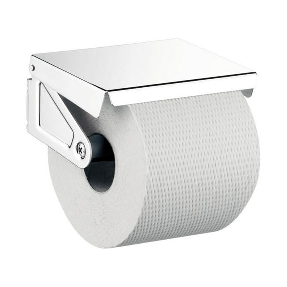 Polo 0700.001.01 Toilet Paper Holder with Cover in Polished Chrome