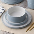thumbnail image 4 of Noritake ColorTex Stone Aqua 12-Piece Dinnerware Set, Service for 4, 4 of 7