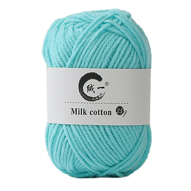 Colorful Hand Knitting 25g Knitting Crochet Milk Soft Baby Cotton Wool Yarn
