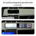 thumbnail image 3 of ZWNAV Dual 12.3 inch For Land Rover Range Rover Sport 2014-2015 GPS Navigation Android 13 Car Radio CarPlay Multimedia Player Head Stereo Unit HD Screen, 3 of 13