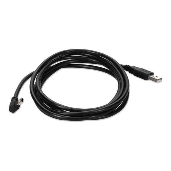 AddOn 3ft USB A 2.0 Male to Mini-USB B 2.0 Male Black Cable