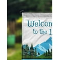 thumbnail image 2 of Printtoo White Welcome To The Lake Outdoor CampingFlagCustom Personalized Camping Flags For Campers Double Sided CampsiteFlag, 2 of 4