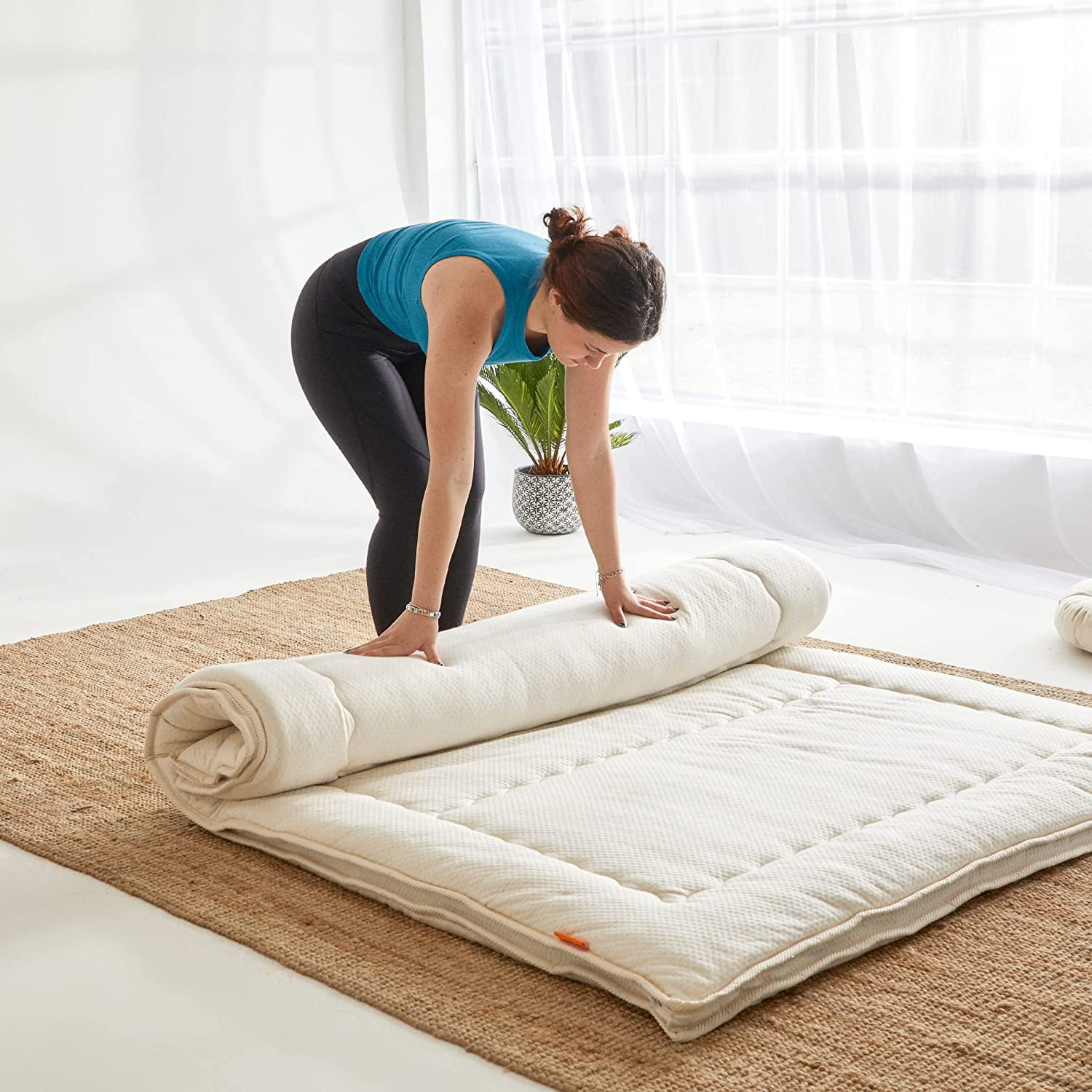 Futon sales yoga mat