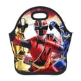 thumbnail image 1 of Bolsas para el almuerzo de Power Rangers, bolsa térmica aislante para el almuerzo, bolsa de picnic de neopreno reutilizable y lavable para mujeres y hombres, talla única, 11,4 x 11 x 5,5 pulgadas,, 1 of 8
