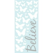 Blue Mountain Wallcoverings Snap Butterflies Wall Art