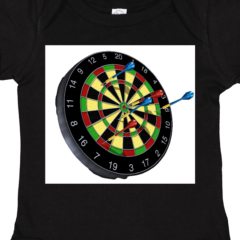 Inktastic Dart Board Boys or Girls Baby Bodysuit
