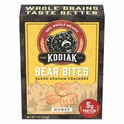Kodiak Bear Bites 5g Protein Graham Crackers - Honey 9 oz