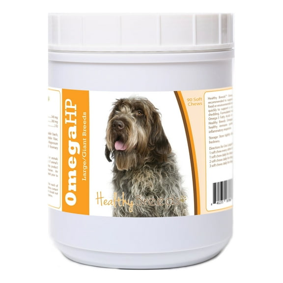 Healthy Breeds Wirehaired Pointing Griffon Omega HP Fatty Acid Skin and Coat Support Soft Chews