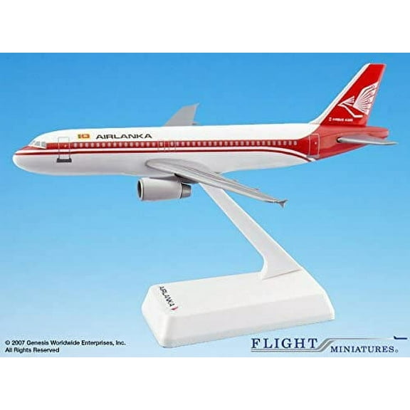 Flight Miniatures Air Lanka 1979 Airbus A320-200 1:200 Scale SriLankan