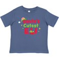 thumbnail image 3 of Inktastic Christmas Santa's Cutest Elf Boys or Girls Baby T-Shirt, 3 of 5