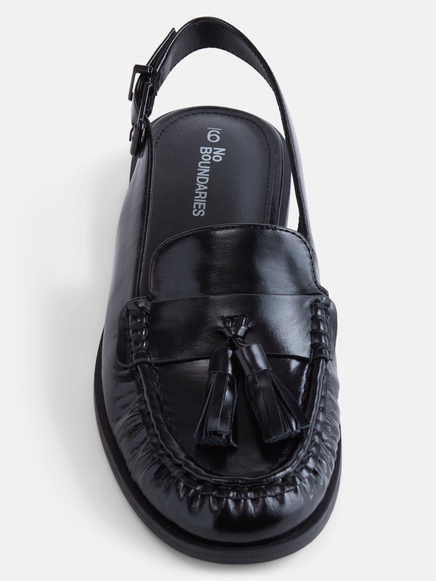 No Boundaries Women's Slingback Tassel Loafers