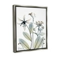 thumbnail image 4 of Stupell Industries Minimal Plant Blossoms Botanical & Floral Photography Gray Floater Framed Canvas Art Print Wall Art, 25 x 31, 4 of 10