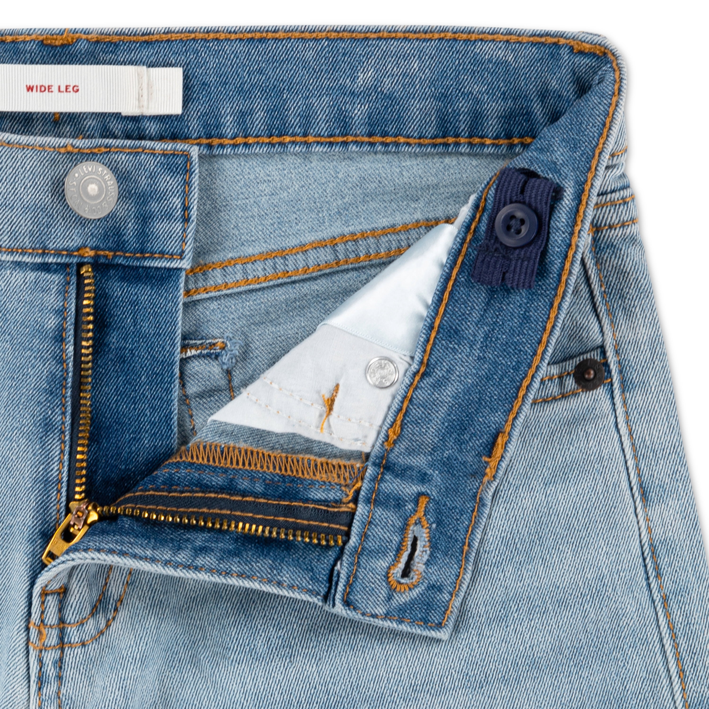 Levi Girls Wide Leg Denim Jean, Sizes 7-16