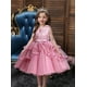 thumbnail image 2 of Girls Princess Dress Sleeveless Flower Embroidery Tutu Dress Performance Dress Wedding Flower Girls For Evening Birthday #5810, 2 of 5