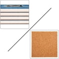 thumbnail image 4 of RYLABLUE Ensemble de 4 sous-Verres Mignons en Forme de Trou de Chat Cowboy pour Boissons, sous-Verres en Céramique Absorbants avec Base en Liège pour Décoration de Table Basse de Cuisine Maison Bar, 4 of 4