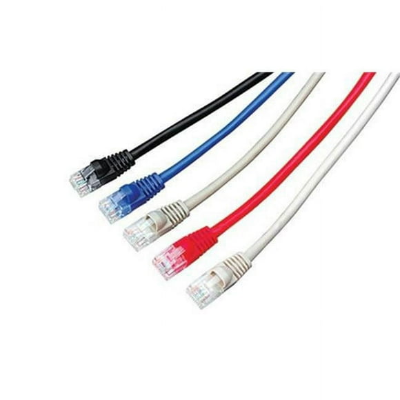 Vanco CAT63BK Câble Réseau CAT6 de 3 Pi, Noir