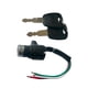 thumbnail image 5 of Cerradura de seguridad para caja de batería con 2 llaves, cerraduras de batería para motocicleta, pieza de repuesto duradera, cerradura de cilindro de , Cabeza pequeña DYNWAVEMX  Cerradura de seguridad, 5 of 8