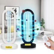 38w Ultravioet Uv Lamp With Remote Control Standing Uvc Cleaning Light With Ozone 15/30/45/60min,1pcs