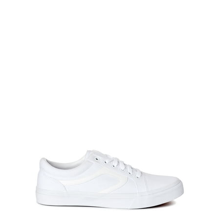 time and tru white canvas shoes