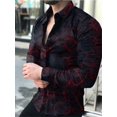 thumbnail image 1 of Camisas de moda hawaianas Camisas vintage con estampado gráfico 3D Camisas de moda para hombres Blusa de playa de manga larga Ropa de playa para hombres Voion, 1 of 6