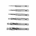 thumbnail image 4 of Efficient Drill Tap, Drill Tap Combination Bit Set For Soft Metal, Aluminum Plate Iron, Complete Hole Drilling, Countersinking, High-speed Steel, 6Pcs, 4 of 5