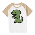thumbnail image 1 of RXIRUCGD 2025 Vêtements d'Été pour Enfants Tout-Petits Garçons Filles Mode Mignon Col Rond Imprimé Manches Courtes, 1 of 7