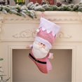 thumbnail image 5 of Medias de Navidad Regalo para niños Bolsa de dulces Calcetines de Papá Noel Adorno para árbol de Navidad colgante, 5 of 5