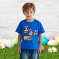 thumbnail image 2 of Byoo Truck Printed Tee Shirt with Short Sleeve Crew Neck Pullover Top Child Soft Summer Tee Shirts ，10-11 T, 2 of 4
