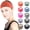 Coffee, variant on Black Stylish Headbands for Women Polyester Moisture Wicking Athletic Cotton Terry Cloth Sweatband for Tennis, Basketball, Running, Gym, Working Out One Size