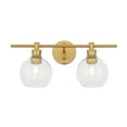 thumbnail image 6 of Elegant Lighting Ld2314 Collier 2 Light 19" Wide Bathroom Vanity Light, 6 of 15