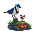 thumbnail image 2 of Yotijar 1 Piece Voice Control Bird Toy Talking Moving Chirping Bird Holiday Party Decor Blue, 2 of 8