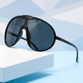 thumbnail image 3 of Glasses Oversized Sunglasses for Men and Women - Fashion Sun Shield Goggles with 400, 3 of 4