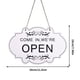 thumbnail image 2 of Letrero De Doble Cara Abierto/cerrado, Colgador De Puerta De Madera Para Tiendas, Indicador Reversible Del Estado Del Negocio, Decoración Rústica Para La Entrada Del Hogar, 2 of 9