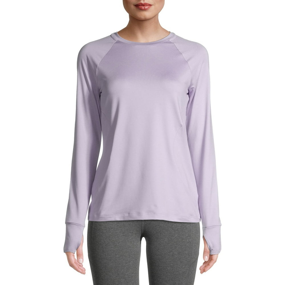 Athletic Works - Athletic Works Women's Active Long Sleeve Performance ...