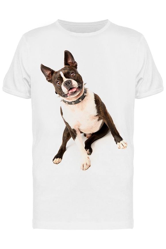 Majestic Terrier Posing T-Shirt Men -Image by Shutterstock, Male Small