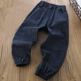 thumbnail image 2 of Boys Uniform Pants Size 8 Boys Cargo PantsBoy's Summer Loose Thin Pants Elastic Sports Pants Work Pants Mosquito Proof Pants Casual Outerwear Pants Air-Conditioned Pants, 2 of 3