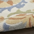 thumbnail image 6 of Nourison Aloha Outdoor Ivory Blue 2'8" x 4' Area Rug (3x4), 6 of 7