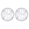 thumbnail image 2 of 2 pelotas de ejercicio transparentes para hámster, rueda para correr para hámsteres enanos y mascotas pequeñas para reducir el aburrimiento y aumentar la actividad., 2 of 6