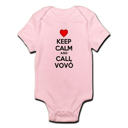 

CafePress - Keep Calm Call Vovo Body Suit - Baby Light Bodysuit