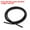 Black, variant on Uxcell Natural Latex Rubber Tubing 3mm ID 6mm OD 3.3ft Black Highly Elastic for Sports Exercise Fitness
